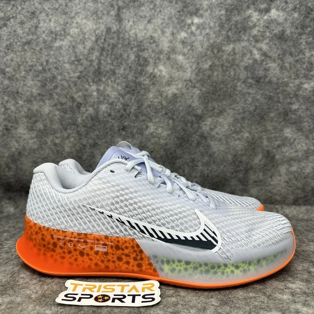 Nike Court Air Zoom Vapor 11 HC Tennis Shoes Women Size 9 Safari Electric Pack